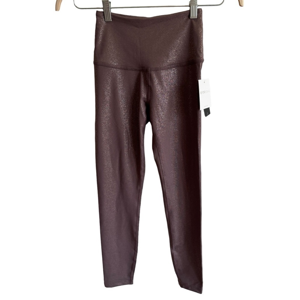 Beyond Yoga Mauve Metallic Leggings - Picture 7 of 12